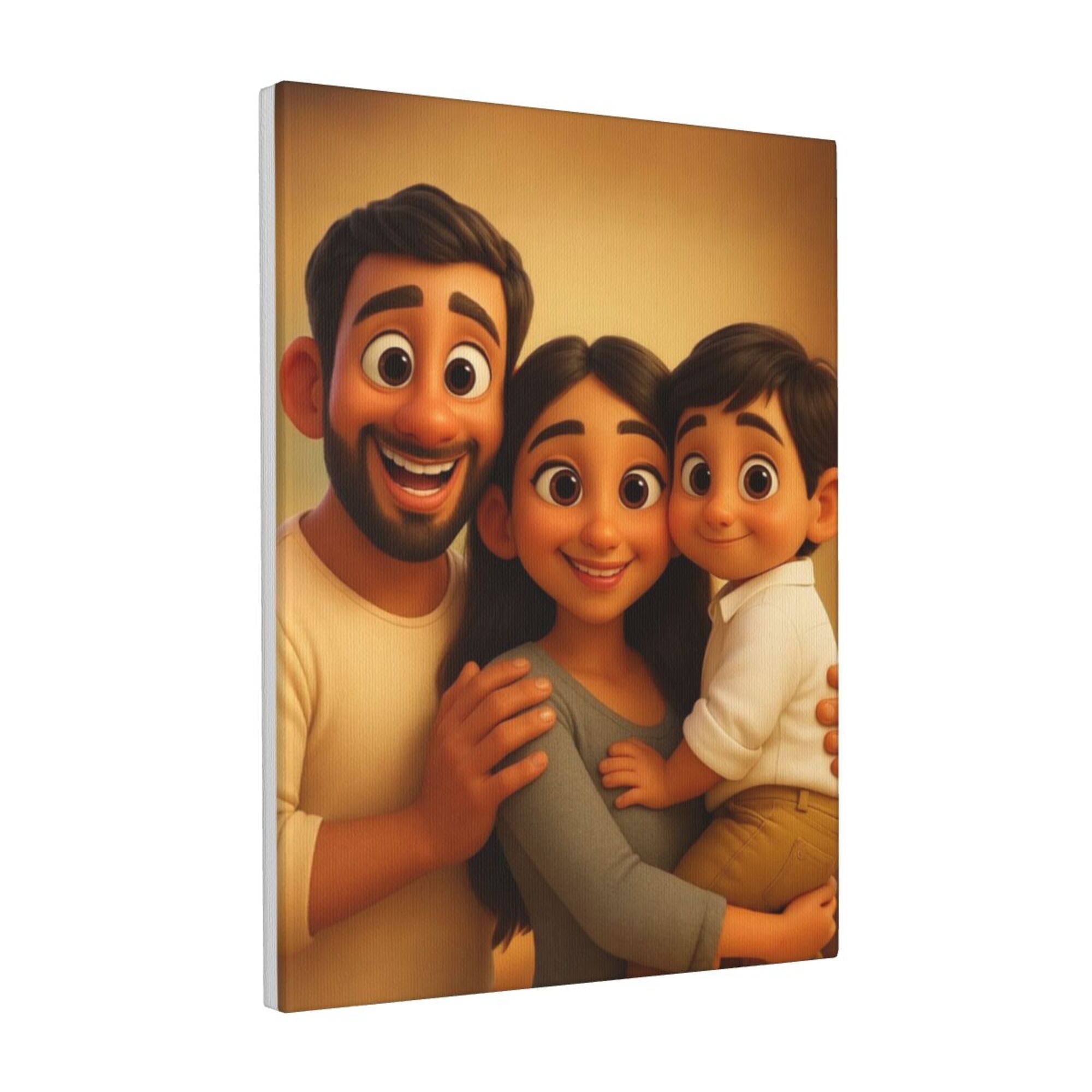Pixar-Style Custom Photo Portrait – Personalized Wall Art Gift - Image 11