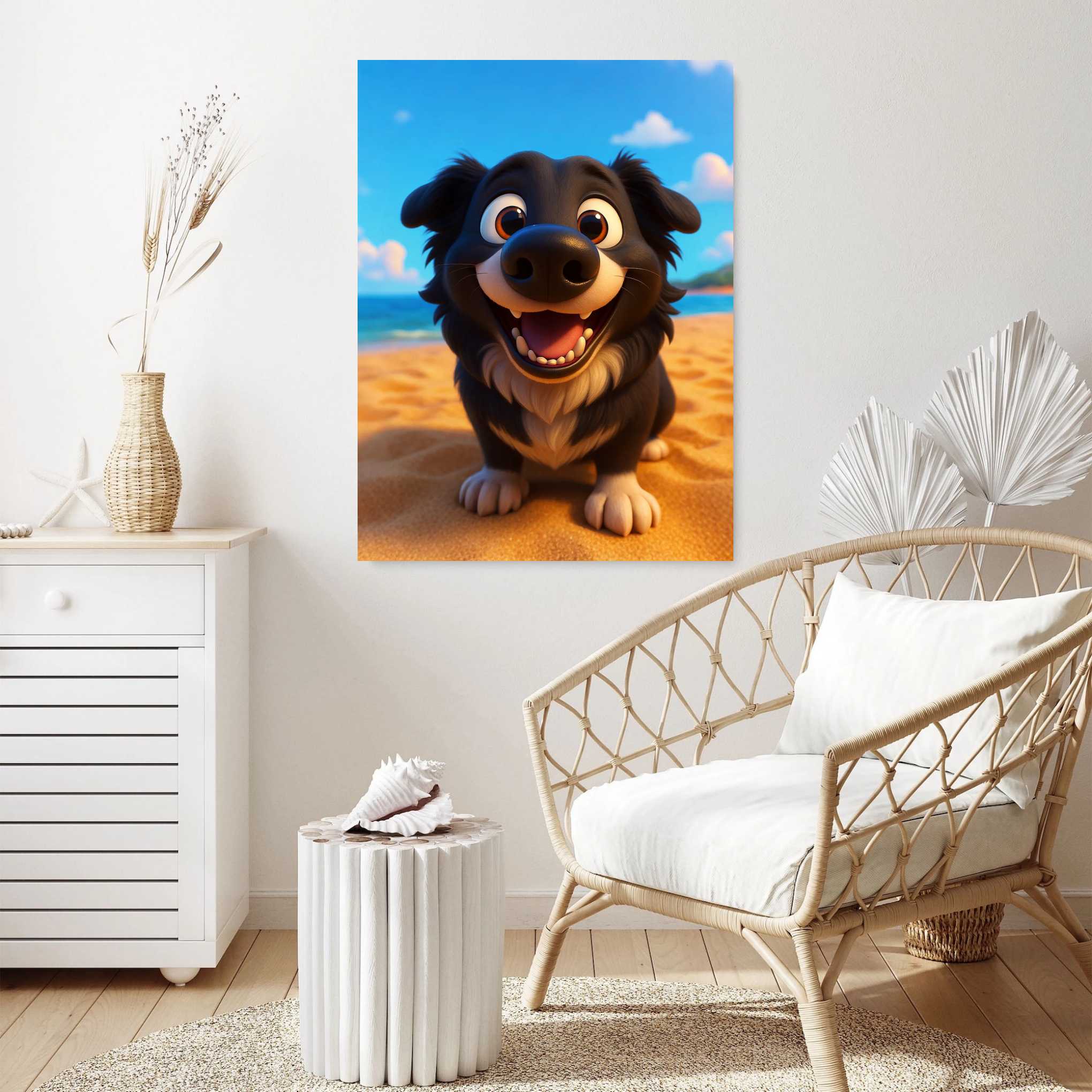 Cute Pet Cartoon Custom Portrait – Personalized Gift from Your Pet - Image 4
