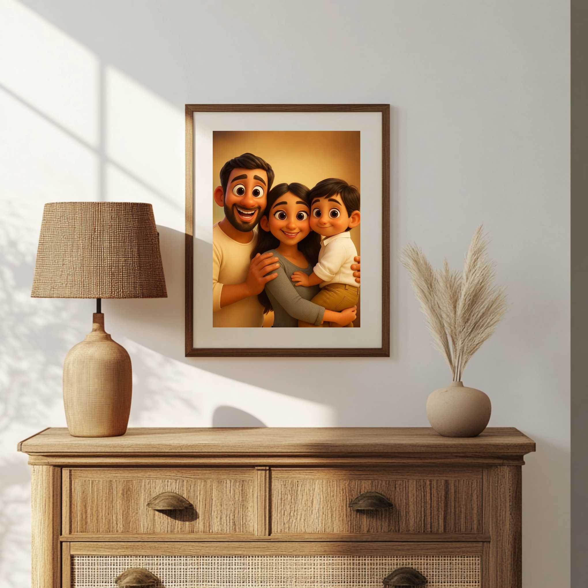 Pixar-Style Custom Photo Portrait – Personalized Wall Art Gift - Image 14