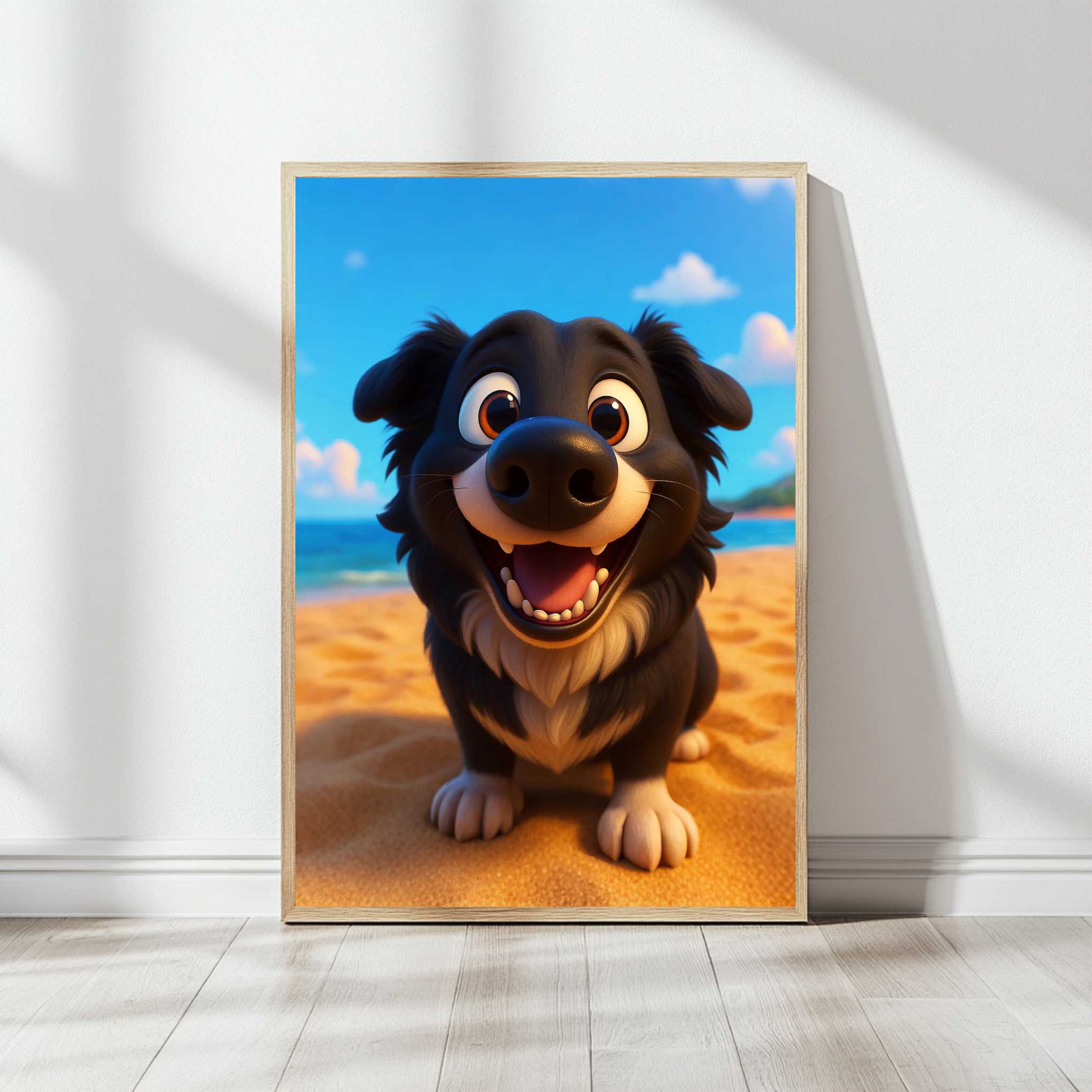 Cute Pet Cartoon Custom Portrait – Personalized Gift from Your Pet - Image 3