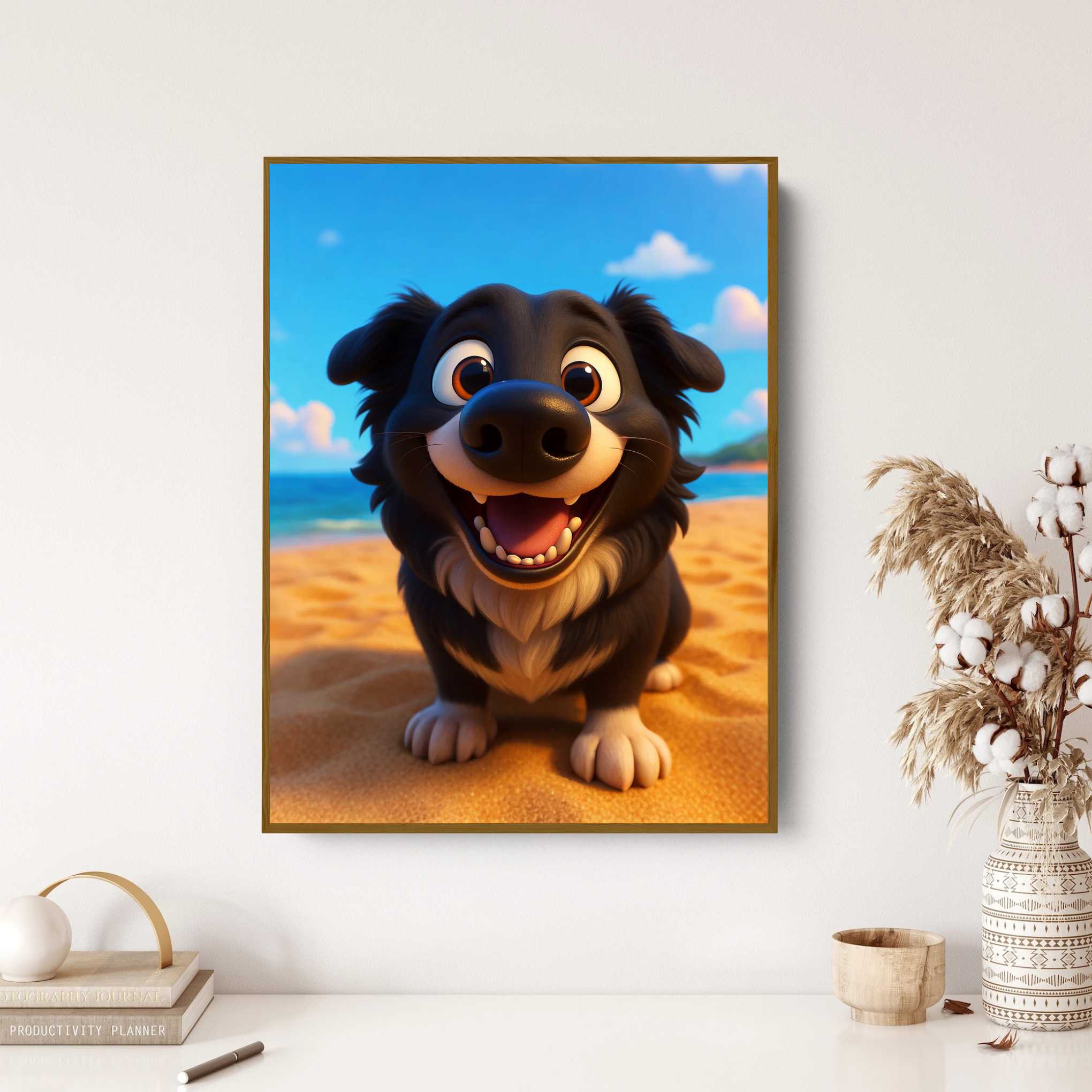 Cute Pet Cartoon Custom Portrait – Personalized Gift from Your Pet - Image 9