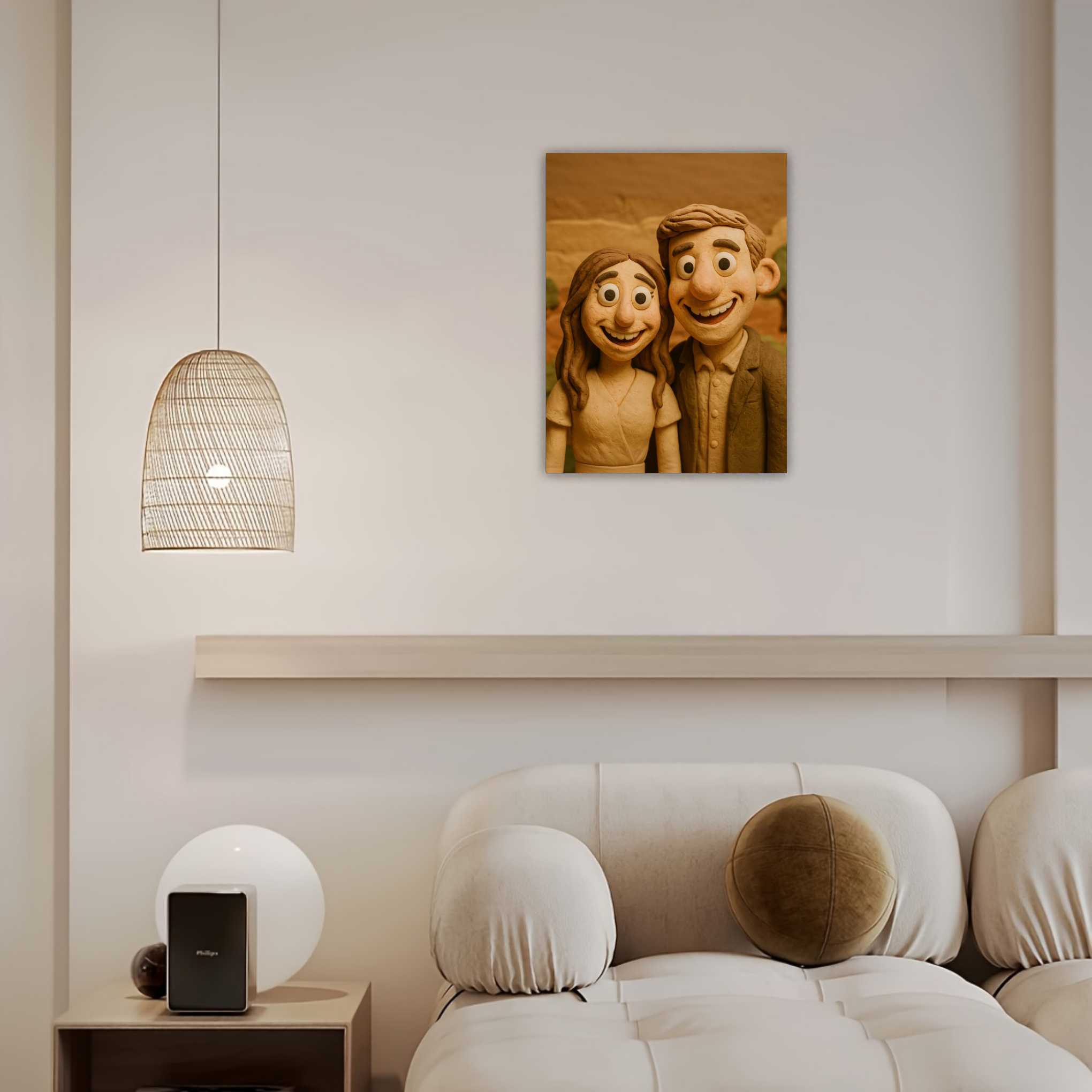 Custom Clay-Style Photo Portrait – Personalized Poster Gift - Image 7